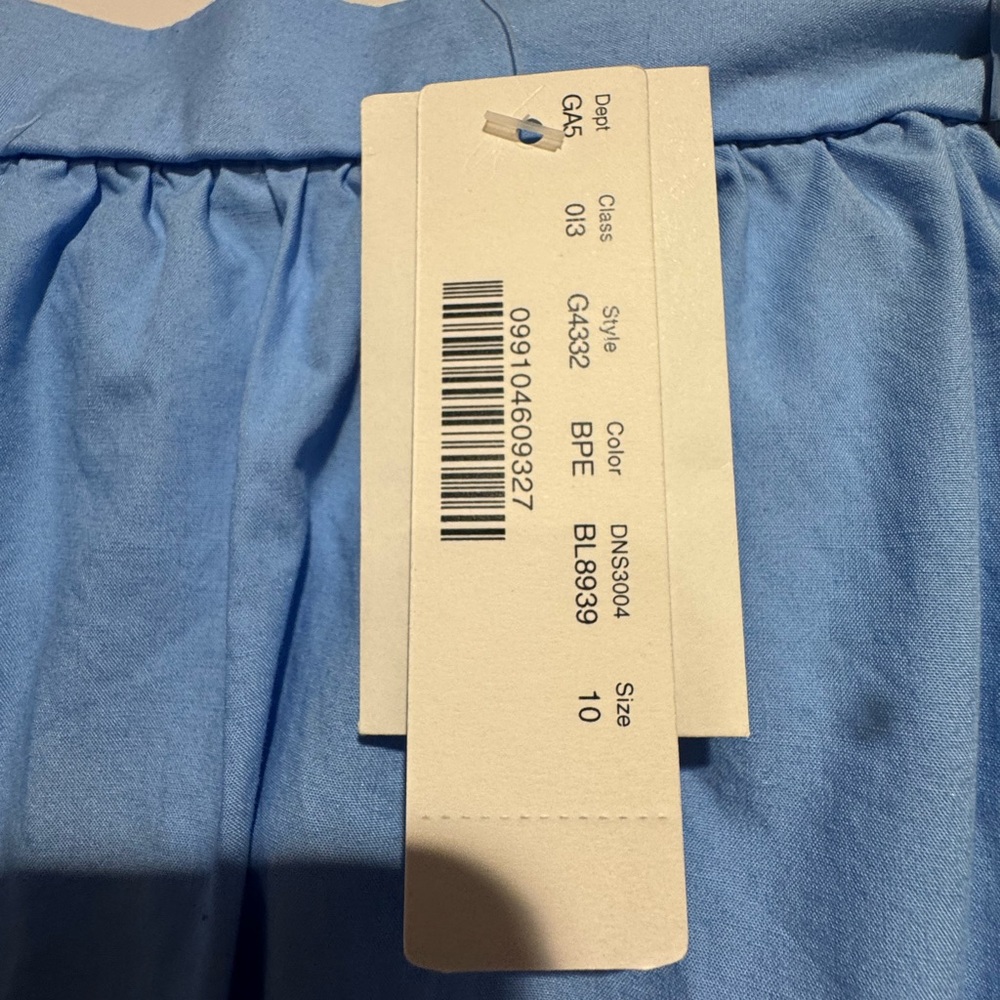 J. Crew Light Blue Asymmetrical Ruffle Midi Skirt - Picture 3 of 5